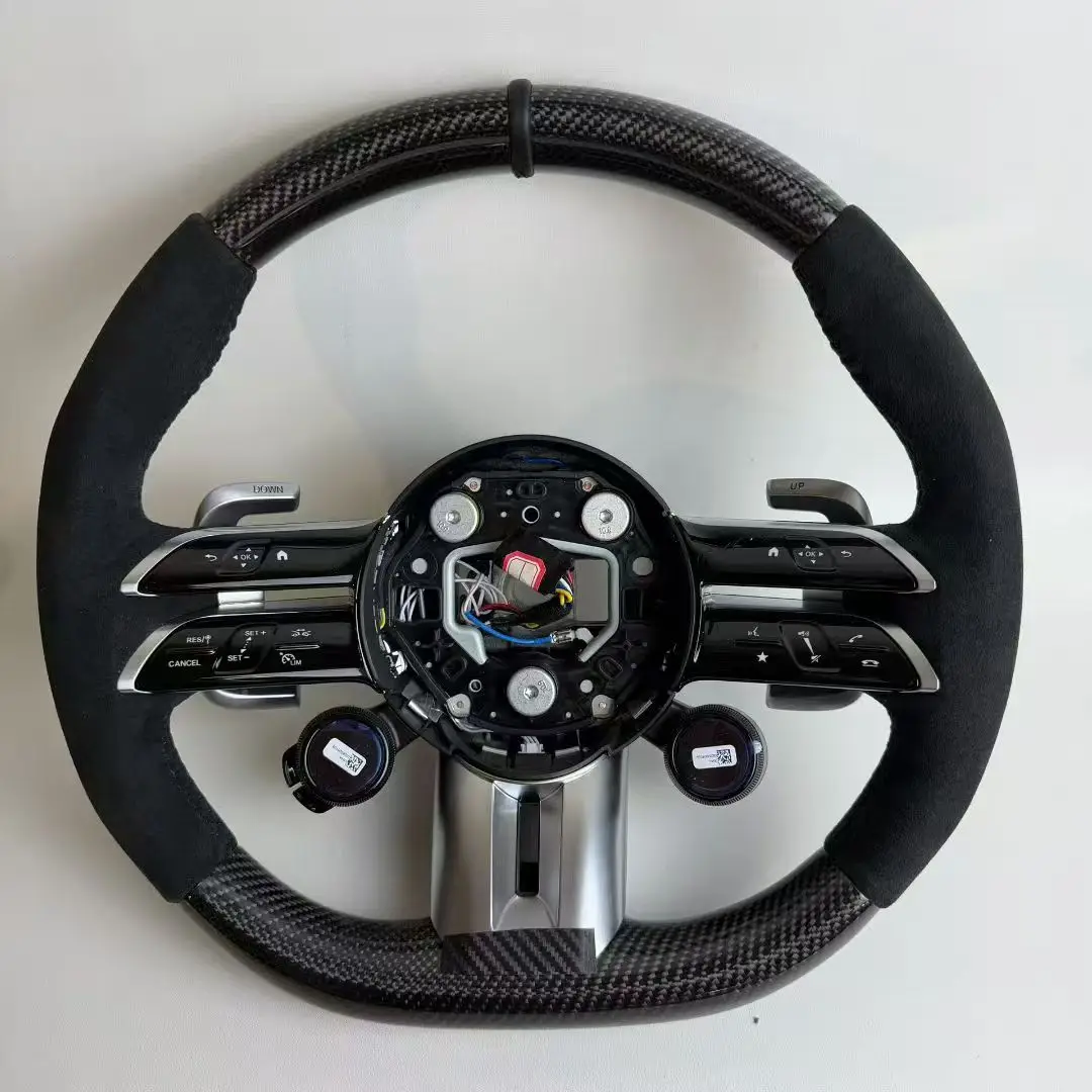 High Quality Car Steering Wheel for Mercedes-benz Amg Carbon Fiber Steering Wheel