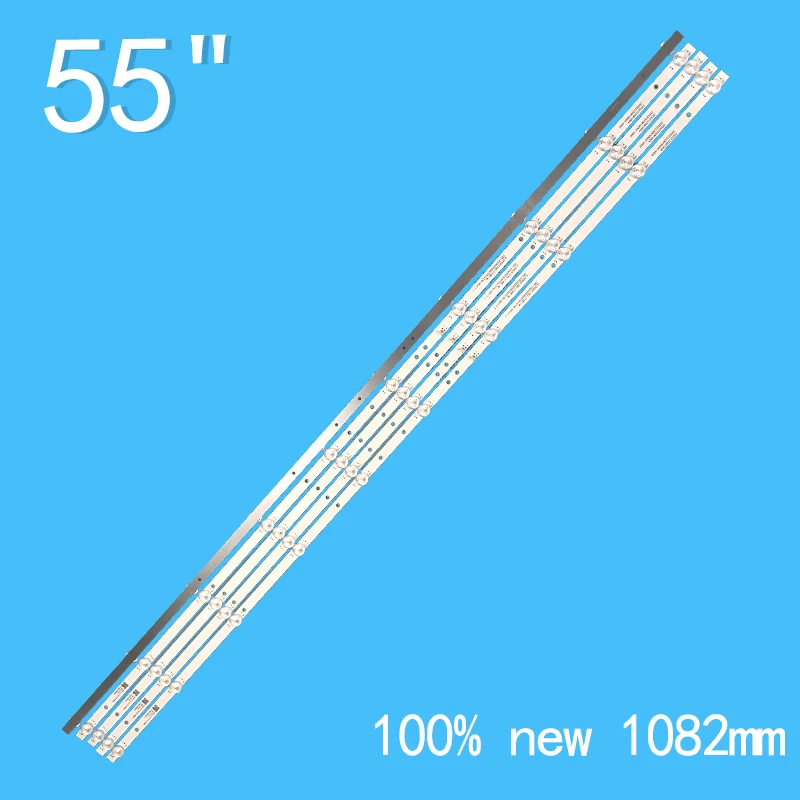 LED Backlight strip 10 LAMP For Sanyo 55