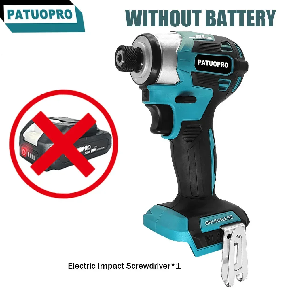 

5-Speed Brushless Electric Screwdriver Cordless Furniture Electric Impact Driver Power Tools For Makita 18V Battery(No Battery)