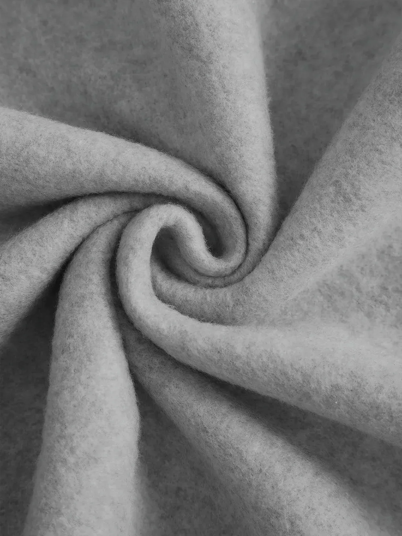 هوديي رمادي فضفاض للرجال - بلوفر مطبوع بنمط هندسي هيب هوب للشارع، سترة كاجوال للخريف والشتاء، فضفاض