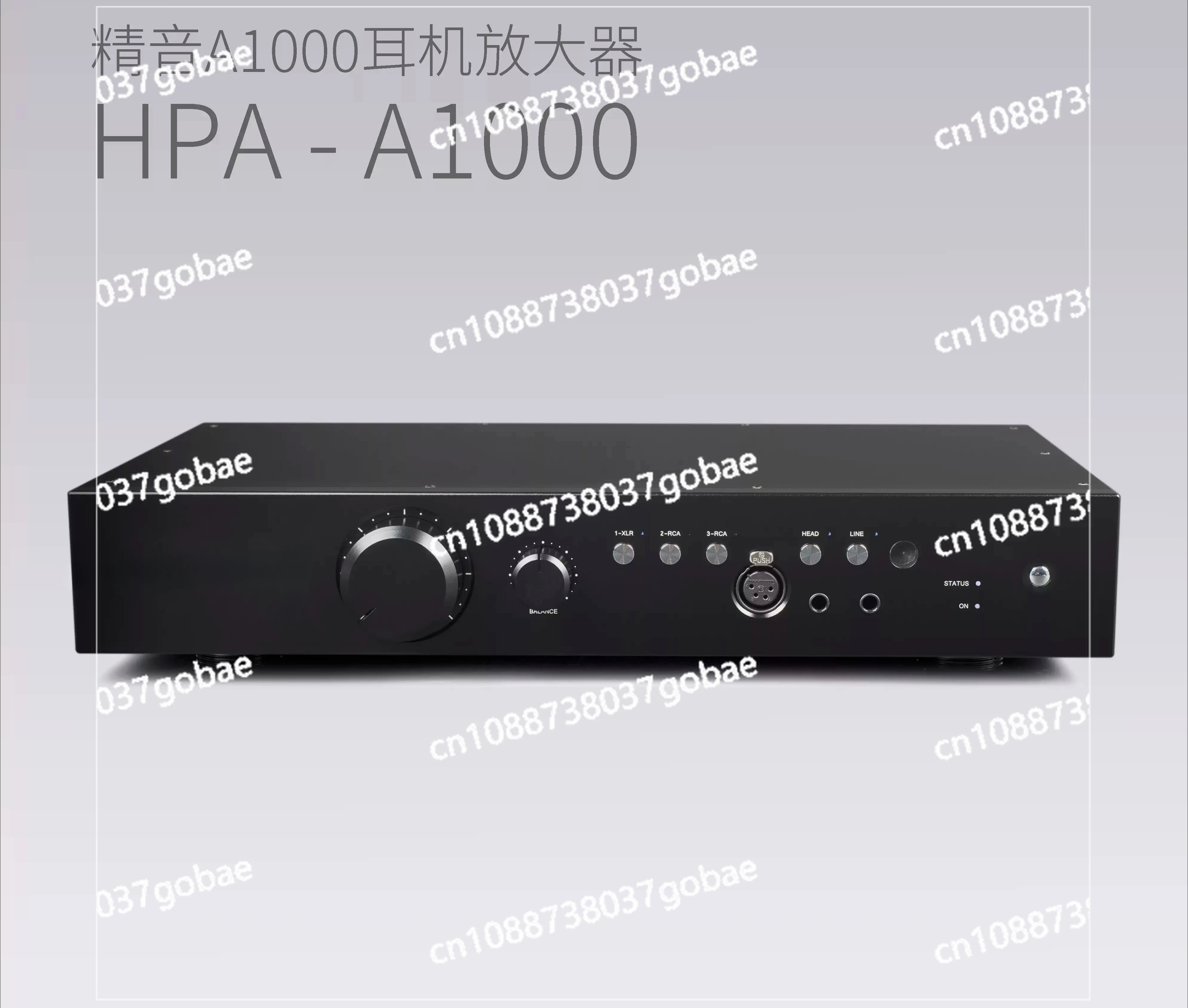 Accurate HPA-A1000 MK2 Relay matrix balanced amplifier, preamplifier, moving coil and flat universal earphone amplifier