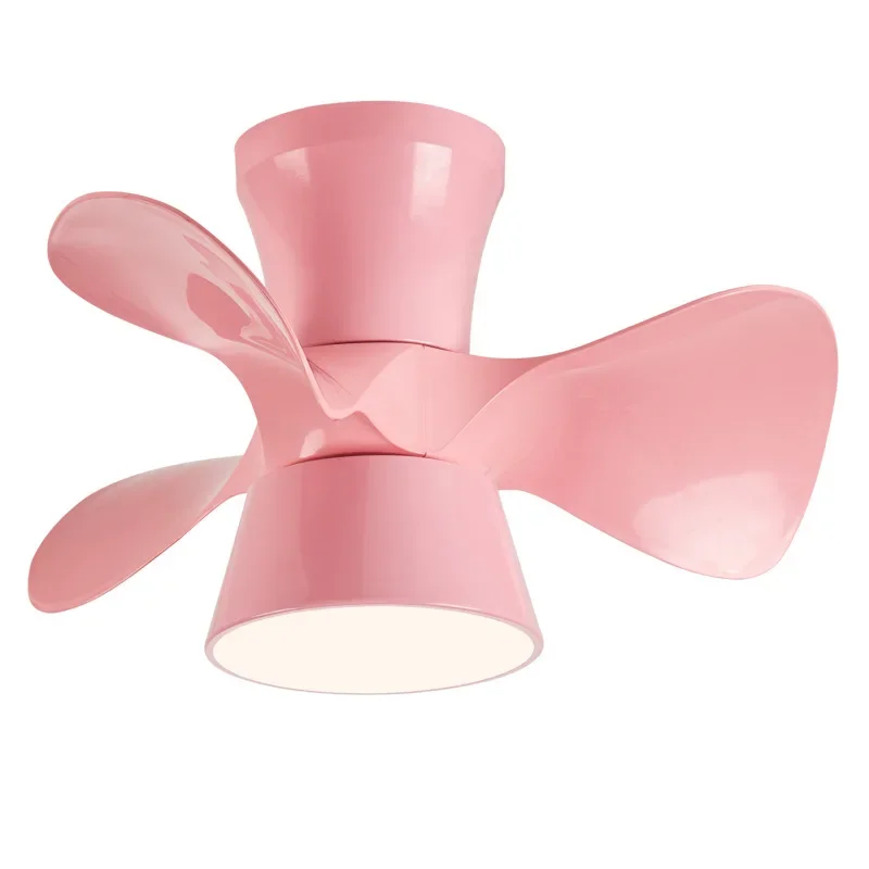 Full spectrum bedroom ceiling fan light, home intelligent frequency conversion bedroom dining room study ceiling fan light