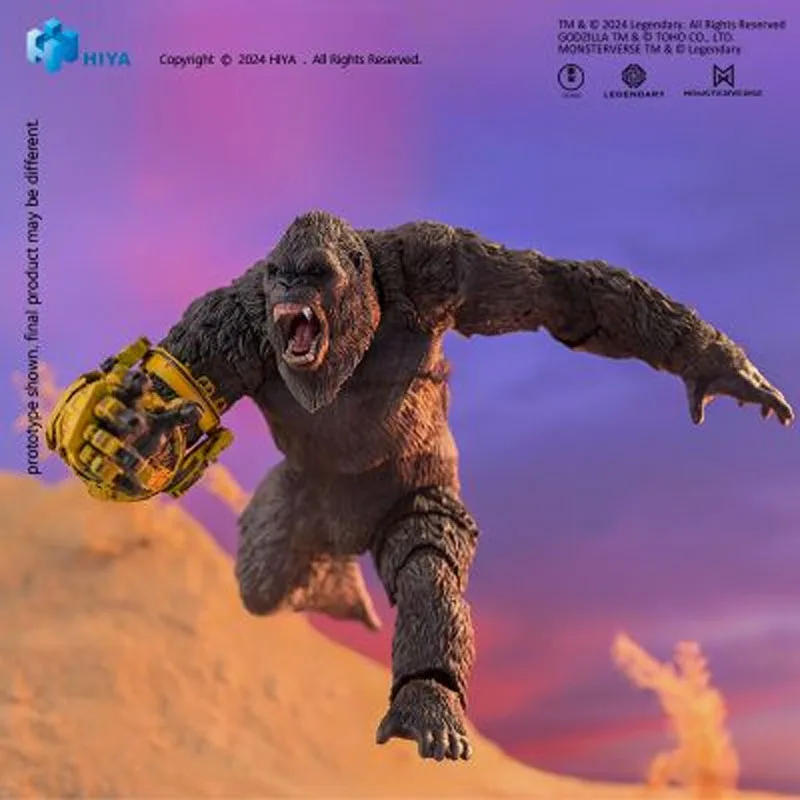 HIYA Originele EXQUISITE BASIC Rise of The Empire King Kong Mechanische Handschoen Anime Actiefiguren Speelgoed voor Jongens Kerstcadeau