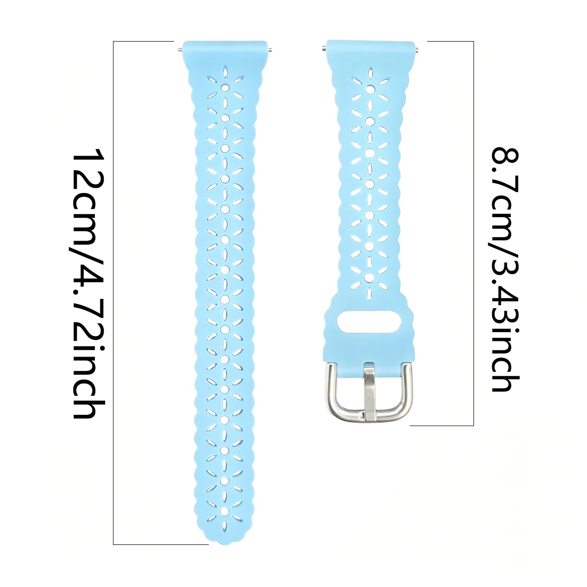 20mm Luminous Silicone For Samsung Galaxy Watch 5pro 45mm/Watch 7/6/5/4 40mm 44mm FE For Huami Amazfit Active Smartwatch Band