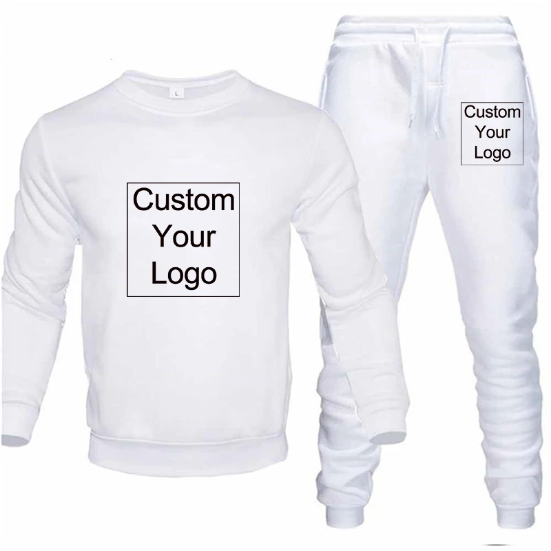 Custom Logo Man Pants Sets Tracksuit Men Clothing Men\'s Clothes for Men Fashion Hoodie and Pants Suit New in Sweatshirts Pant