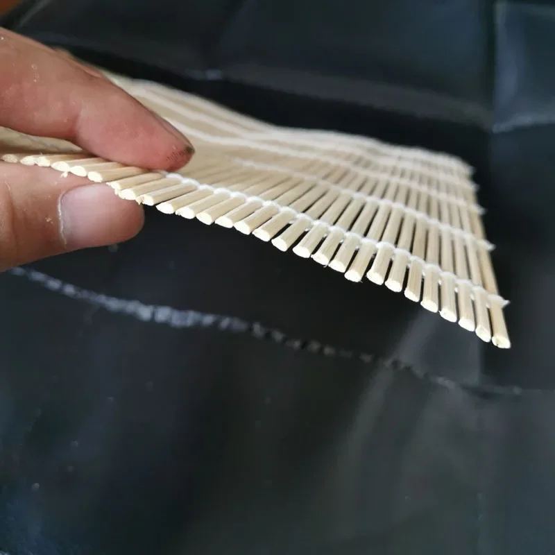 1Pcs Sushi Vorhang Roll Matte Sushi Löffel DIY Onigiri Reis Roller Küche Gadgets Kochen Zubehör Bambus Sushi Maker Werkzeuge