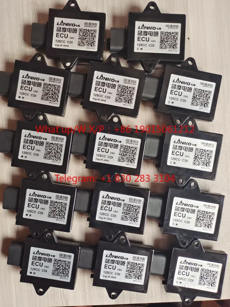 Lanmo EFI system ECU computer version (AC. DC) 18-pin model complete