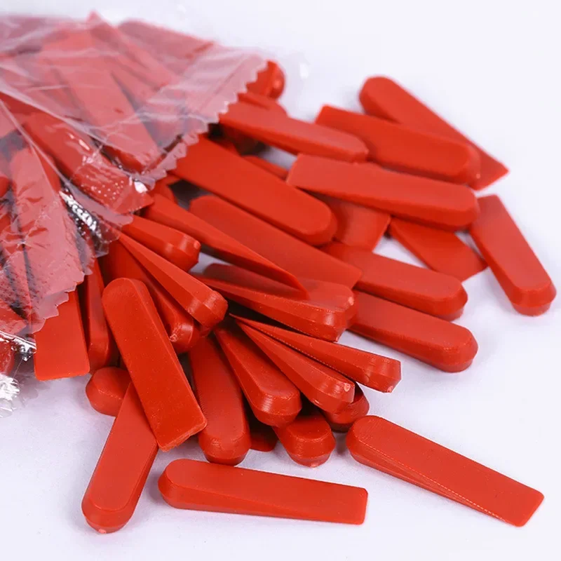100Pcs/Pack Reusable Tile Leveling System Spacers Positioning Clips Wedge for Wall Floor Ceramic Gaps Locator Leveler Level