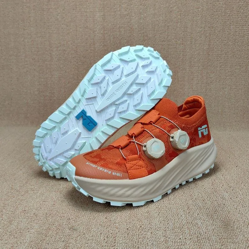 Original Brand Comfortable Wide Last Off-road Running Shoe Designer Quick Lacing Walking Jogging Shoe Unisex Breath Walking Shoe
