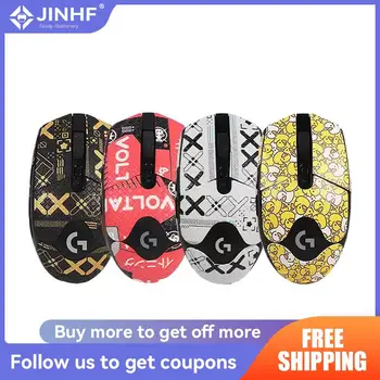 마우스 그립 테이프 스케이트 수제 스티커, 미끄럼 방지, 땀 흡입, 로지텍 G304 G102 GPRO 마우스 스티커, 자체 접착, 미끄럼 방지 