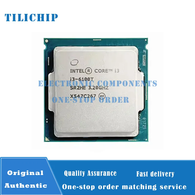 i3-6100T i3 6100T 3.2 GHz Dual-Core Quad-Thread CPU 3M 35W LGA 1151