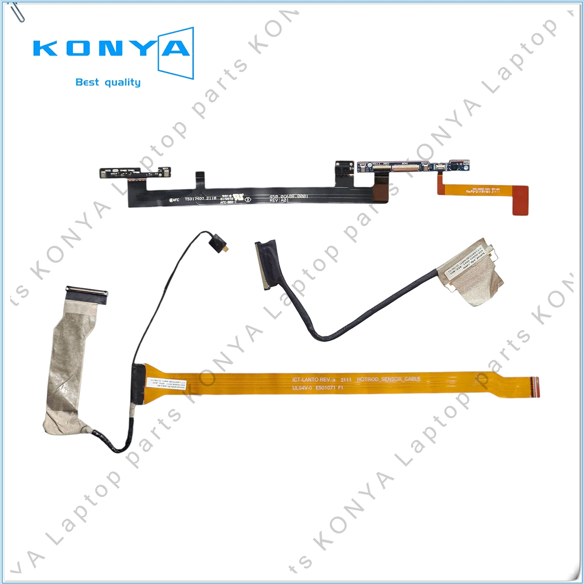 For Lenovo Thinkpad X1 Titanium Gen 1 2021 Series Laptop Hotrod sensor Camera LOGO LCD Cable Assembly 5M10V75642