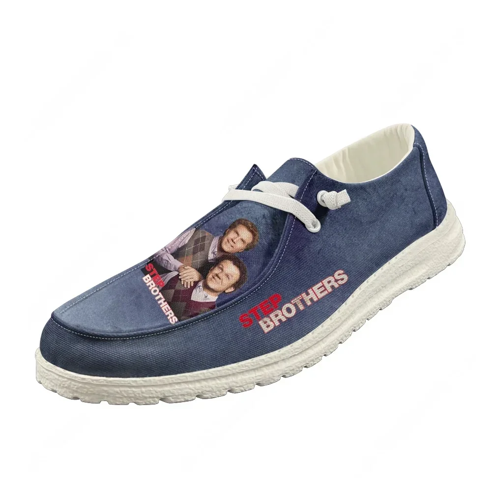 

Повседневная обувь Step Brothers для мужчин и женщин, дышащая обувь на плоской подошве, легкая модная обувь для дома и улицы, обувь на заказ с индивидуальным дизайном