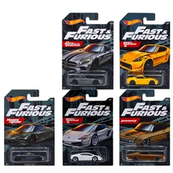 Origianl Heiße Räder Premium Auto Fast & Furious Nissan Benz Diecast 1/64 Voiture McLaren Kid Jungen Spielzeug für Kinder Geburtstag geschenk