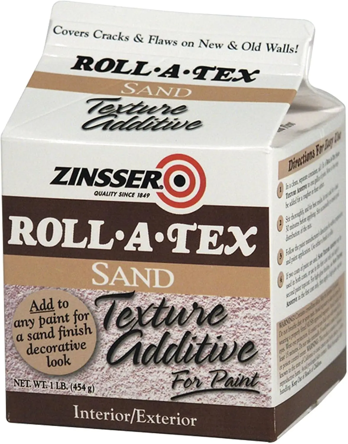 

Sand Texture Additive for Walls & Ceilings, 1 lb - Hides Joints & Cracks