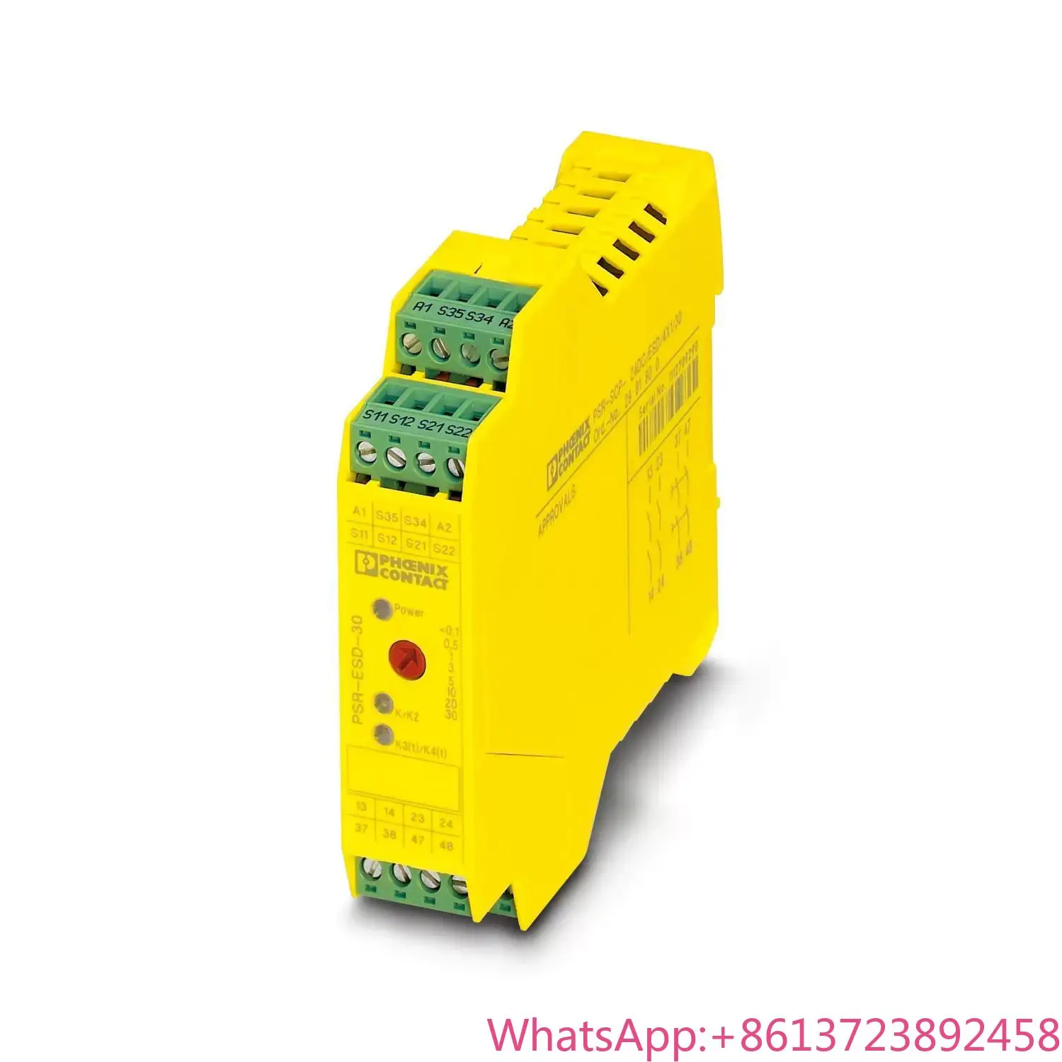 Relé de segurança original PHOENIX PONTACT PSR