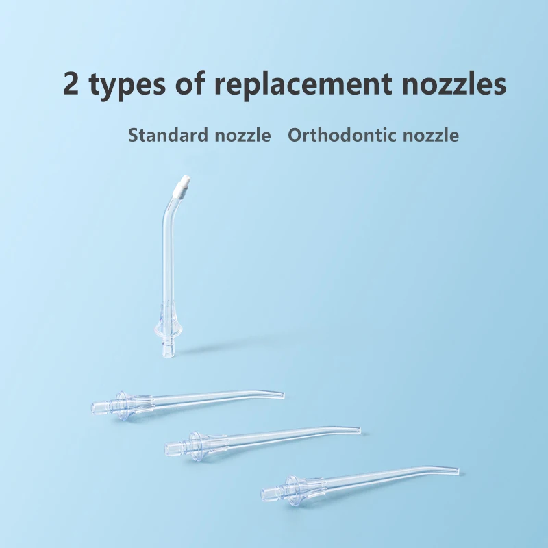 Original Nozzles ONLY for Xiaomi Mijia Oral Irrigator Replacement Nozzles for Water pick Water Flosser Extra Water Jet Heads