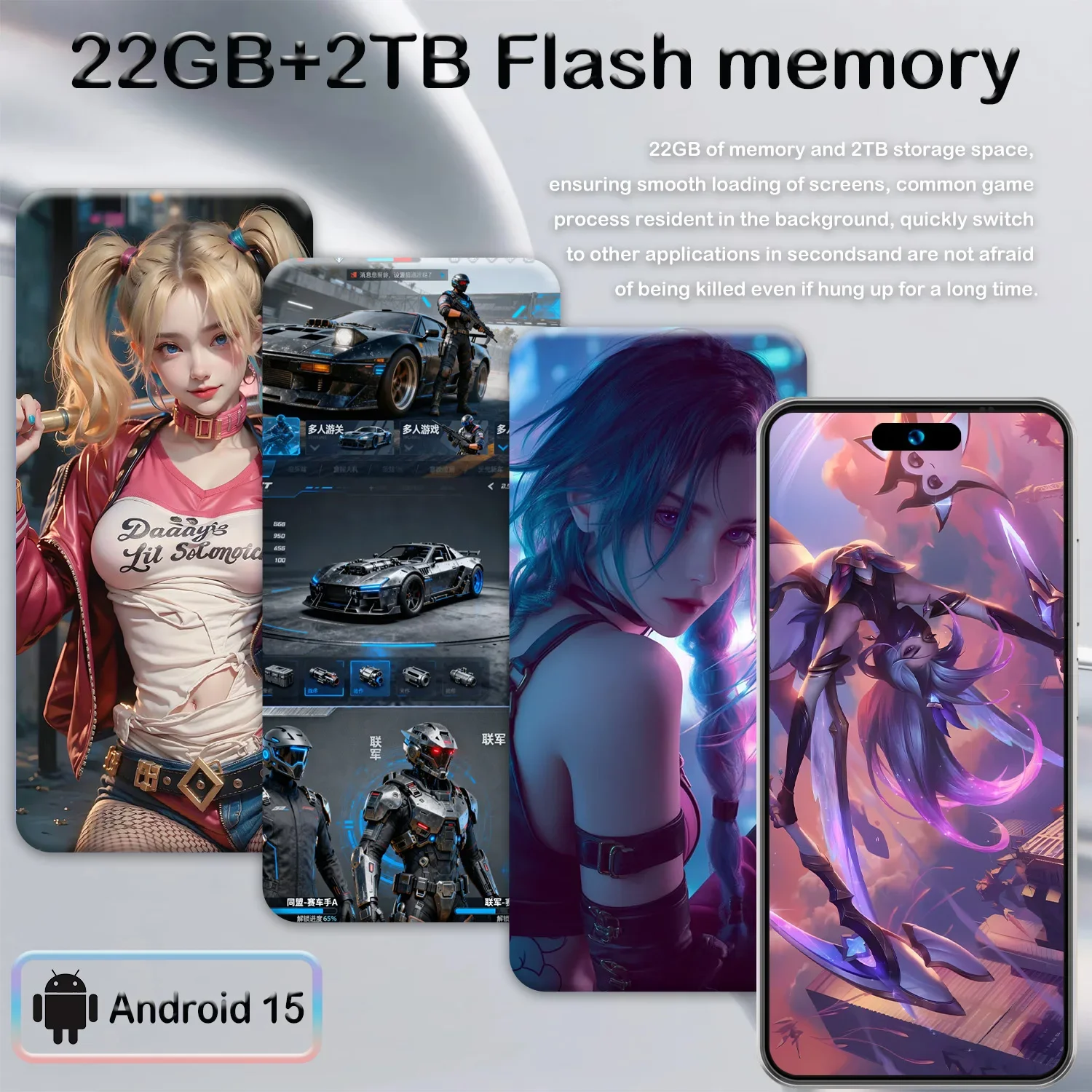 2026 New i17 Promax Pro original intelligent 4G 5G dual card dual standby system global version 7.3inch 8000mAh battery Arrival