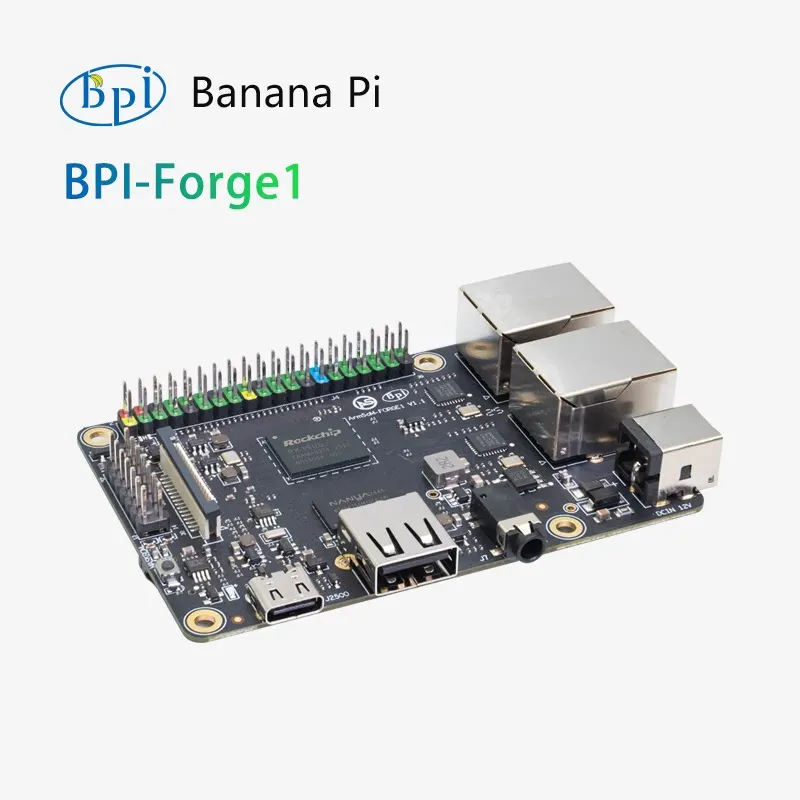 BPI-Forge1 Linux Open Source Development Board, Rockchip RK3506J Industrial Low-Power Platform