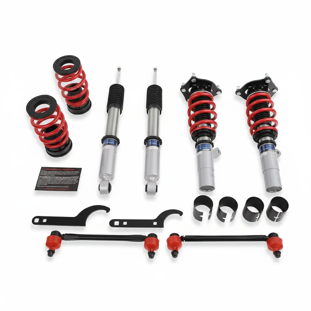 

For Coilover Suspension Kit, 1-2.5 inch Drop Shock Absorber, Height Adjustable fit for Honda Civic 1.5L Turbo 2016-2020 FC1
