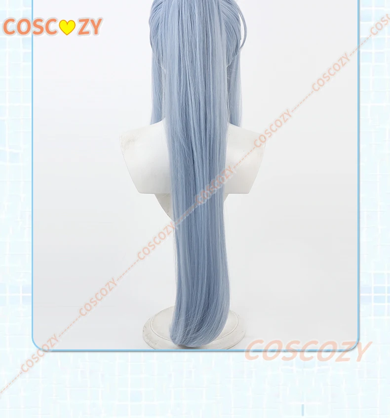 Anime jogo nikke a deusa da vitória cosplay peruca de âncora para meninas mulher cos personalizado