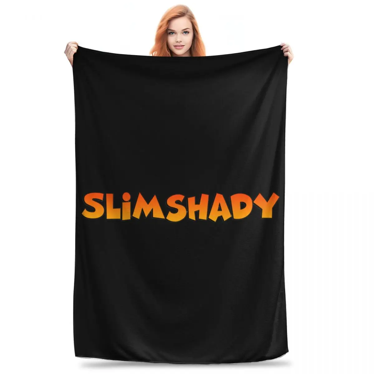 The Death Of Slim Shady Eminem Blankets Flannel Multi-function Throw Blankets Blanket For Couch Bedding Office Throws Bedspread
