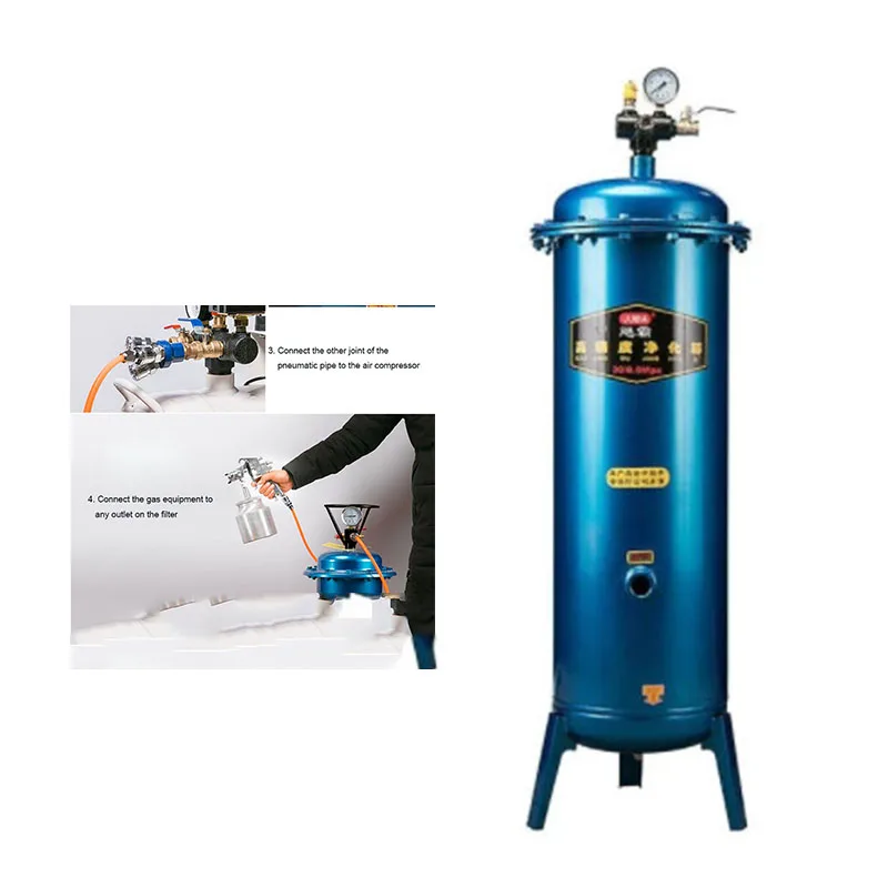 Precision Filter Compressed Air Purifier Air Compressor Oil-water Separator Compressor Water Removal Air Filter