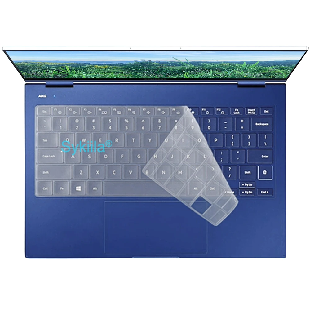 غطاء لوحة المفاتيح لهاتف سامسونج جالاكسي Book Book5 Book4 Book3 Book2 Pro 360 Flex Ion Go Edge S حافظة حماية من السيليكون للكمبيوتر المحمول