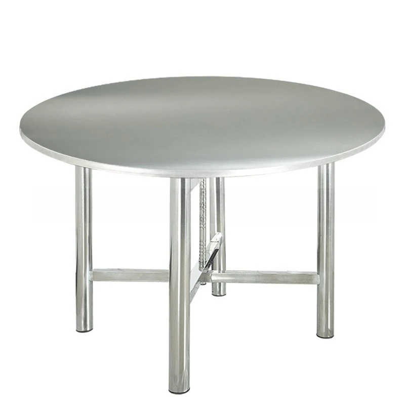 

Stainless steel dining table, household dining table, food stall restaurant