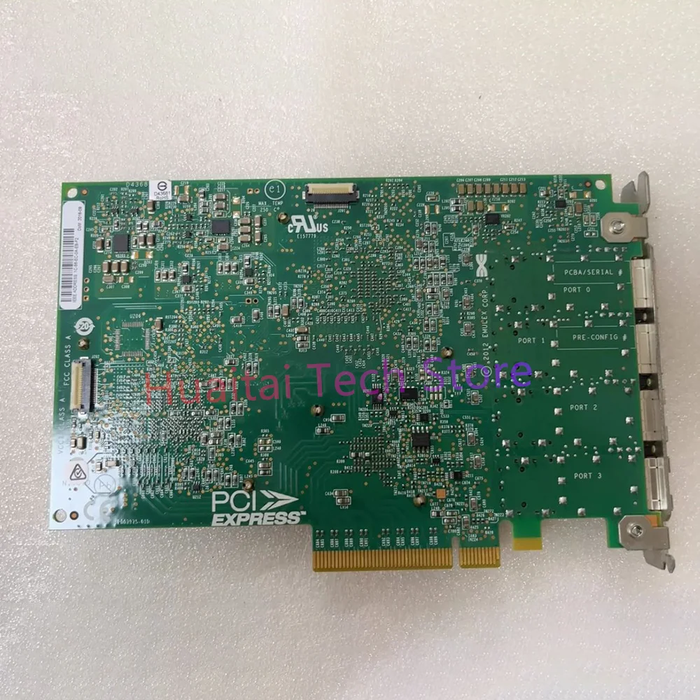 For HP 3PAR 8000 4-PT 4-port 16GB FC Optical Brazing Card 817913-001 H6Z00A LPE16004-MX