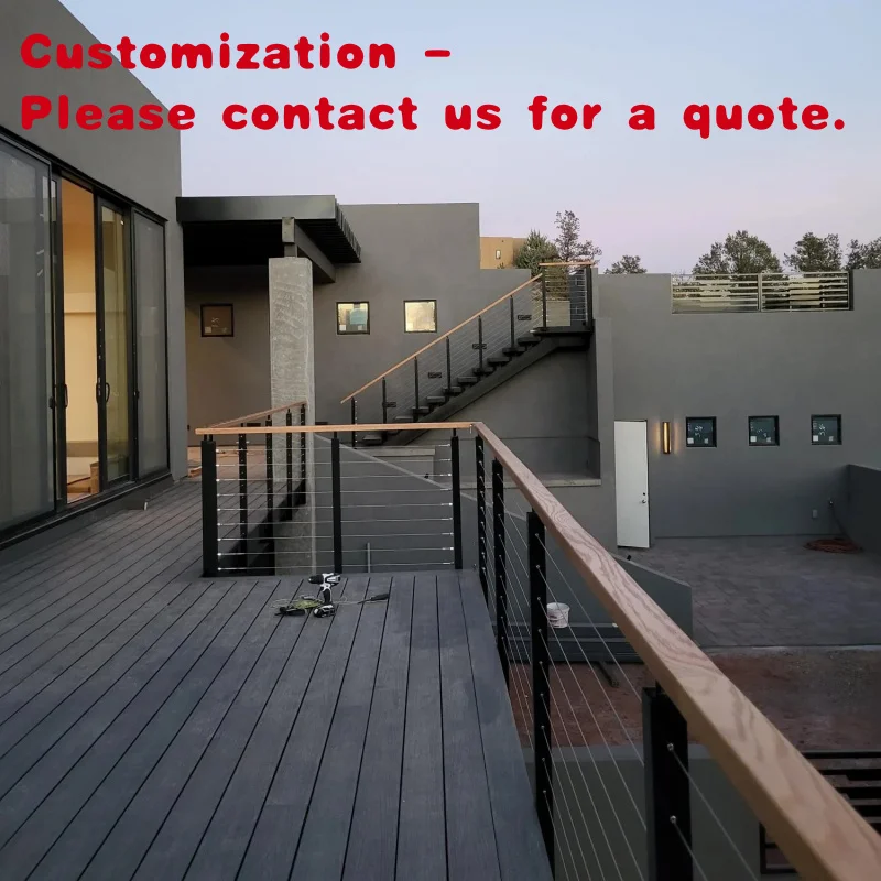 

custom.Cheap Price Aluminum Railing Balcony Staircase Aluminum Post Railing