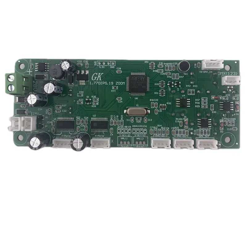 لوحة عرض ملحقات أجزاء إصلاح GK لـ 19x15W MAC Aura Led ضوء الرأس المتحرك