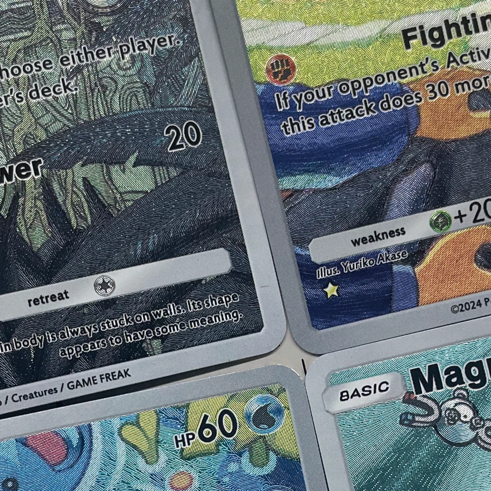 PTCG Pokemon Card Pocket Collection Card Carnivine Darkraicr EX POCKET 11 Golbat Lapras Gyarados Carta flash con texture in rilievo