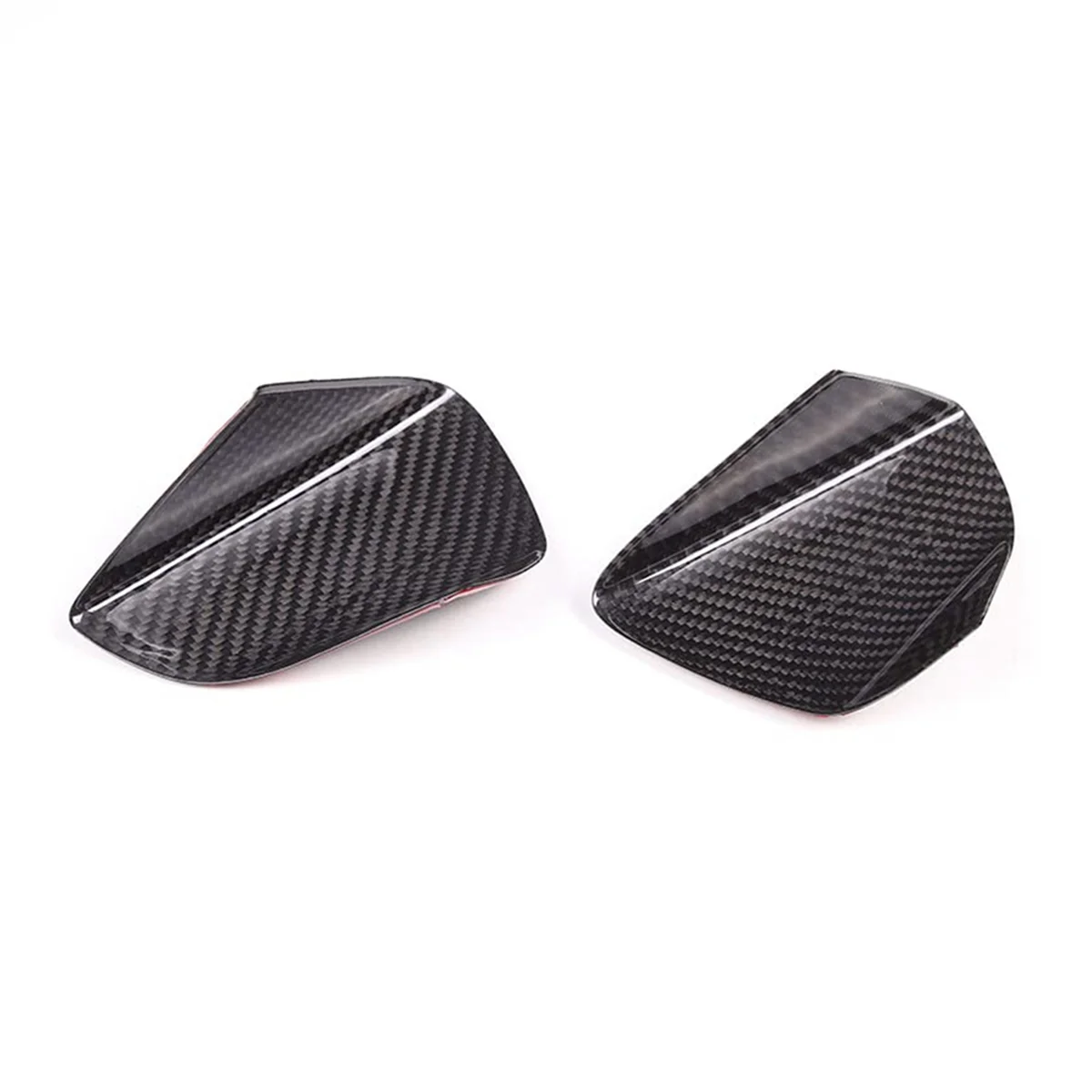 For Chevrolet Corvette C7 2014-2019 Real Carbon Fiber Car Door Handle Bowl Cover Trim Accessories