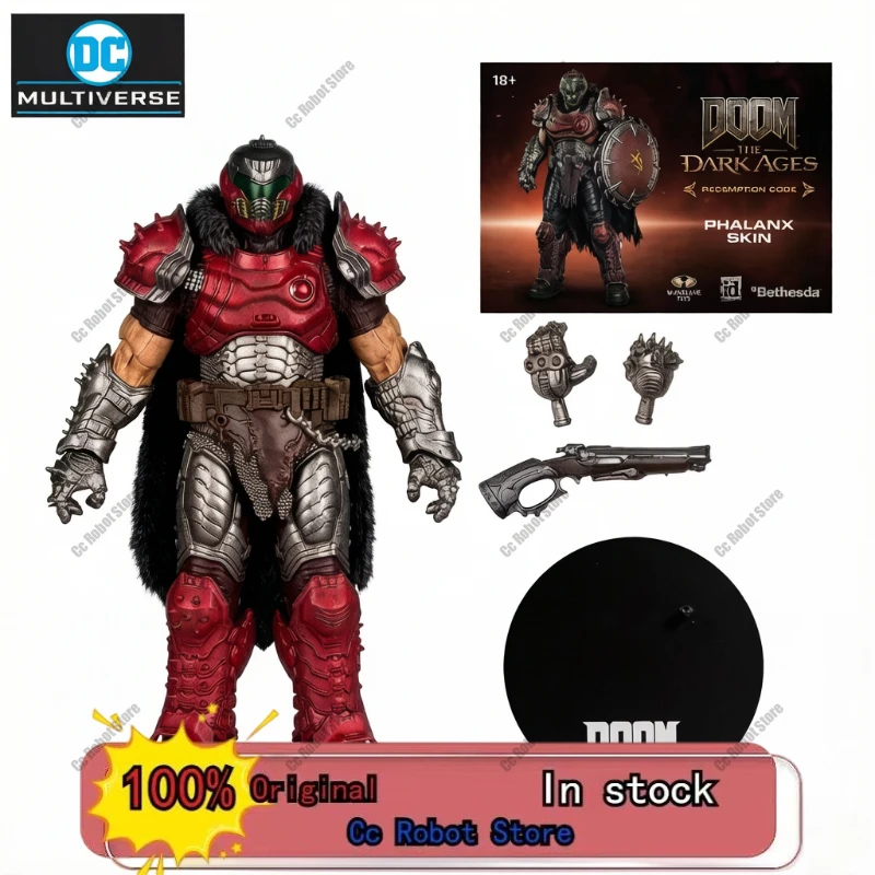 

[In Stock] Posable Doom Slayer Figurine, Anime and Movie Character Doll and Toy, Holiday and Birthday Gift