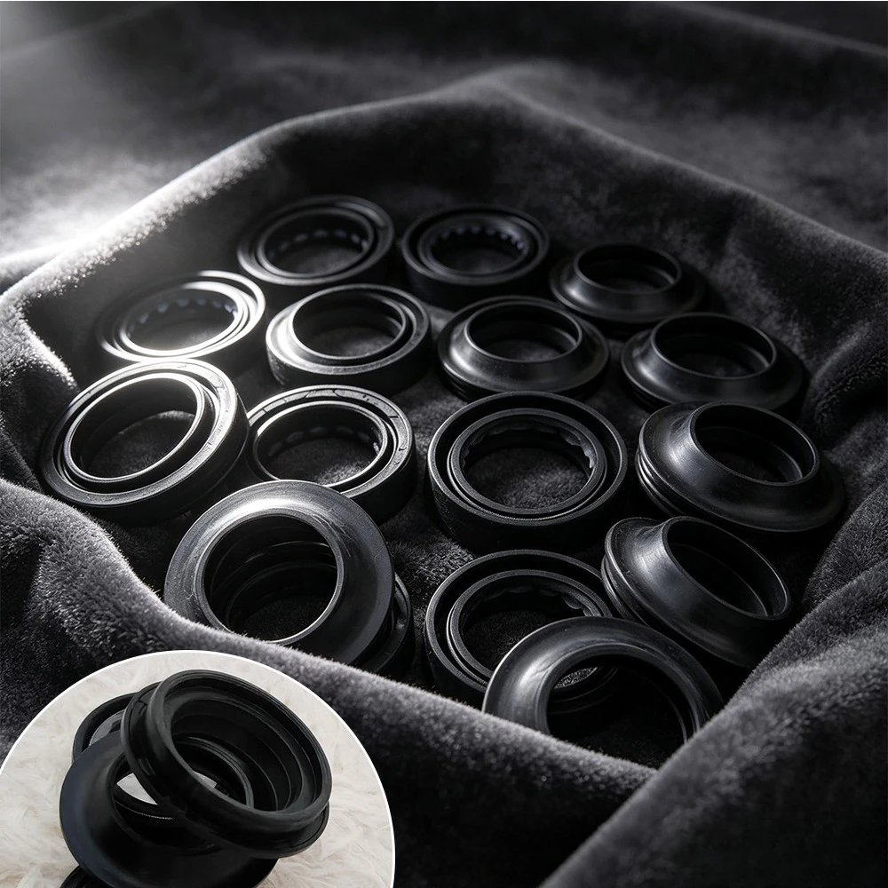 4pc/8/16pc 38x50x11 Motorcycle Front Fork Damper Oil Seal Dust Cover For KT/M CROSS 125 For ITALIKA DM 150 DM150 DM 150 38*50*11