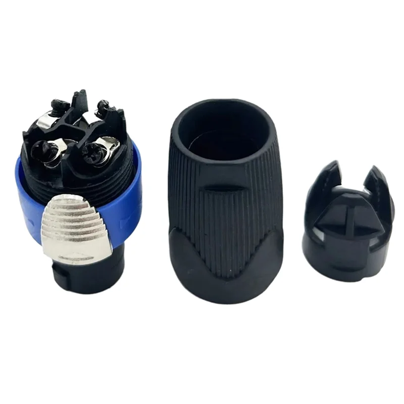 30Pcs For Nl4fx Speakon 4-Pole Plug Male Audio Speaker Connector Speaker Power Amplifier Ohm-Head Nl4fx Connector-B61B
