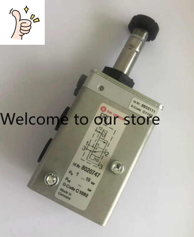 8020747 Herion Pilot Solenoid Control Valve G1/4 Norgren Two-position Five-way Solenoid Valve