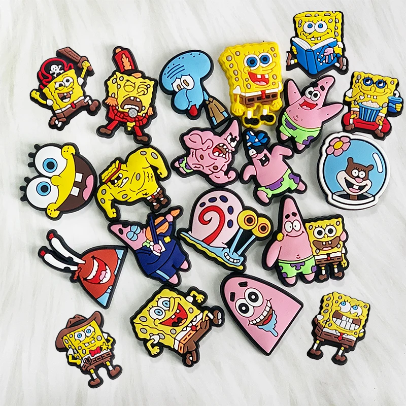 MINISO 50/80g or 30pcs Random Series Shoe Charms for Sandals, DIY Shoe Decoration Accessories Premium Quality Shoe Pins