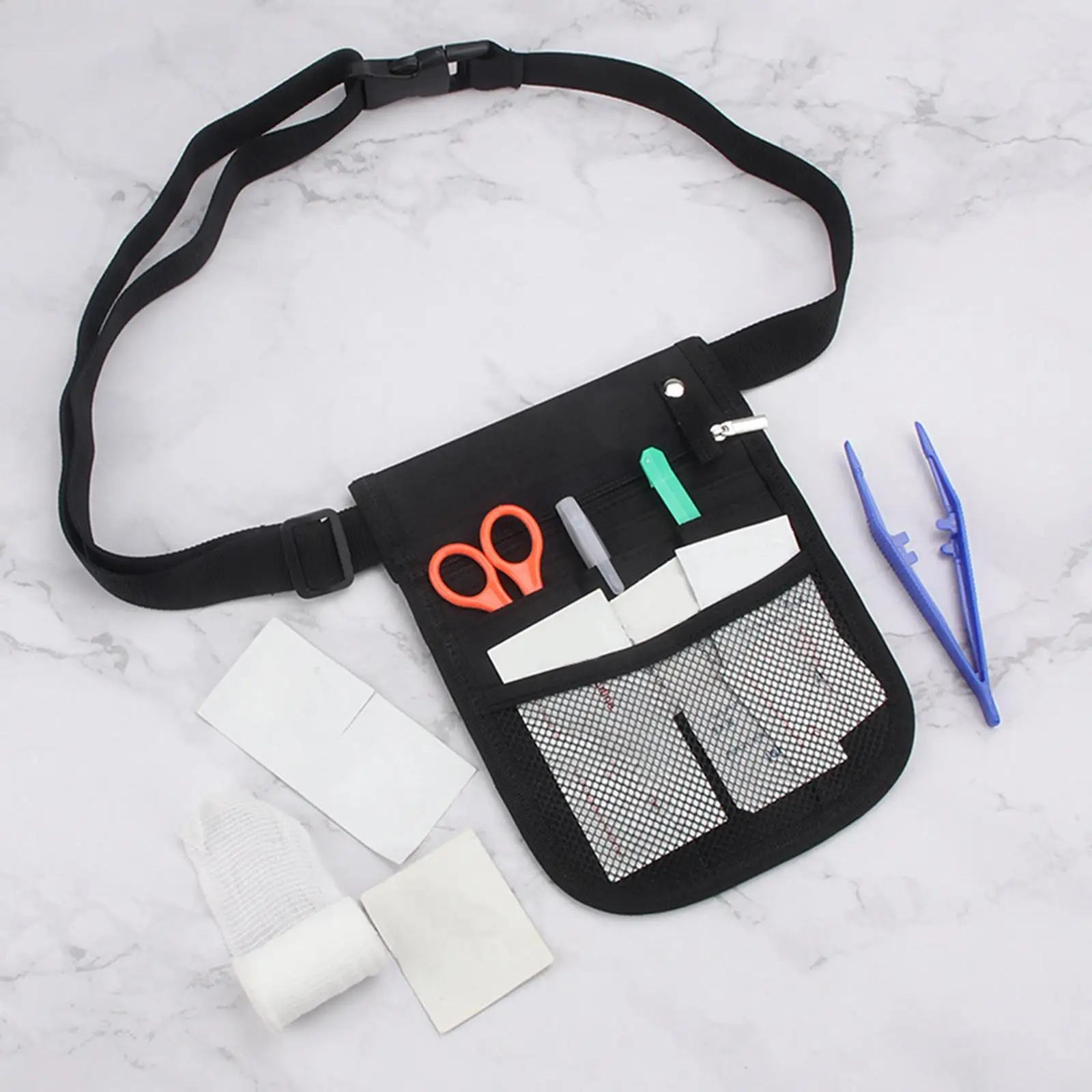 أكسفورد القماش ممرضة حزمة مراوح فائدة الورك حقيبة الخصر الحقيبة جيب متعددة #3