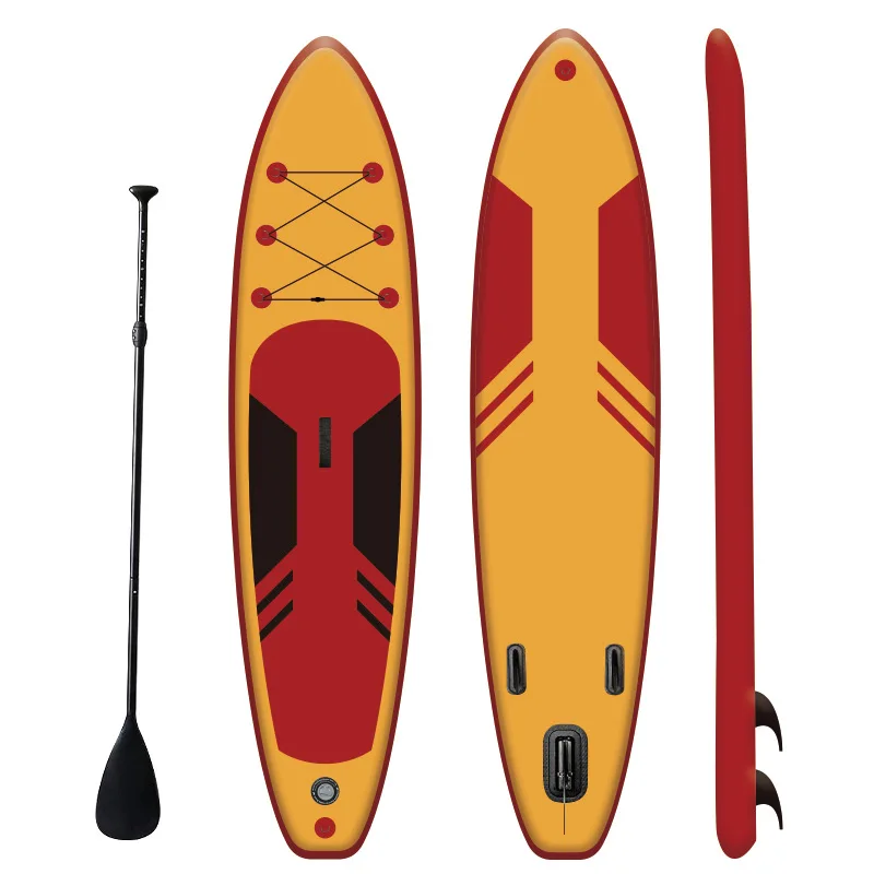 Factory Wholesale Stand-up Recreational SUP Inflatable Surfboard Outdoor Sport Adult Beginner Water Ski Paddle Board