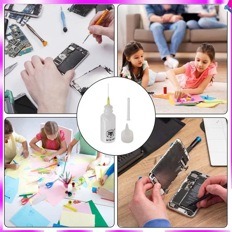 N96R Needle Tip Bottle - 100Ml Needle Bottle Applicator Precision Tip Applicator Bottles