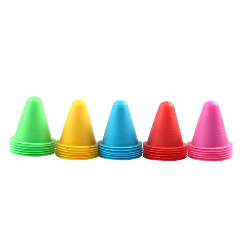 Soft Plastic Agility Field Marker For Soccer,Football - Indoor/Outdoor Skating - Training Cones For Drills And Games