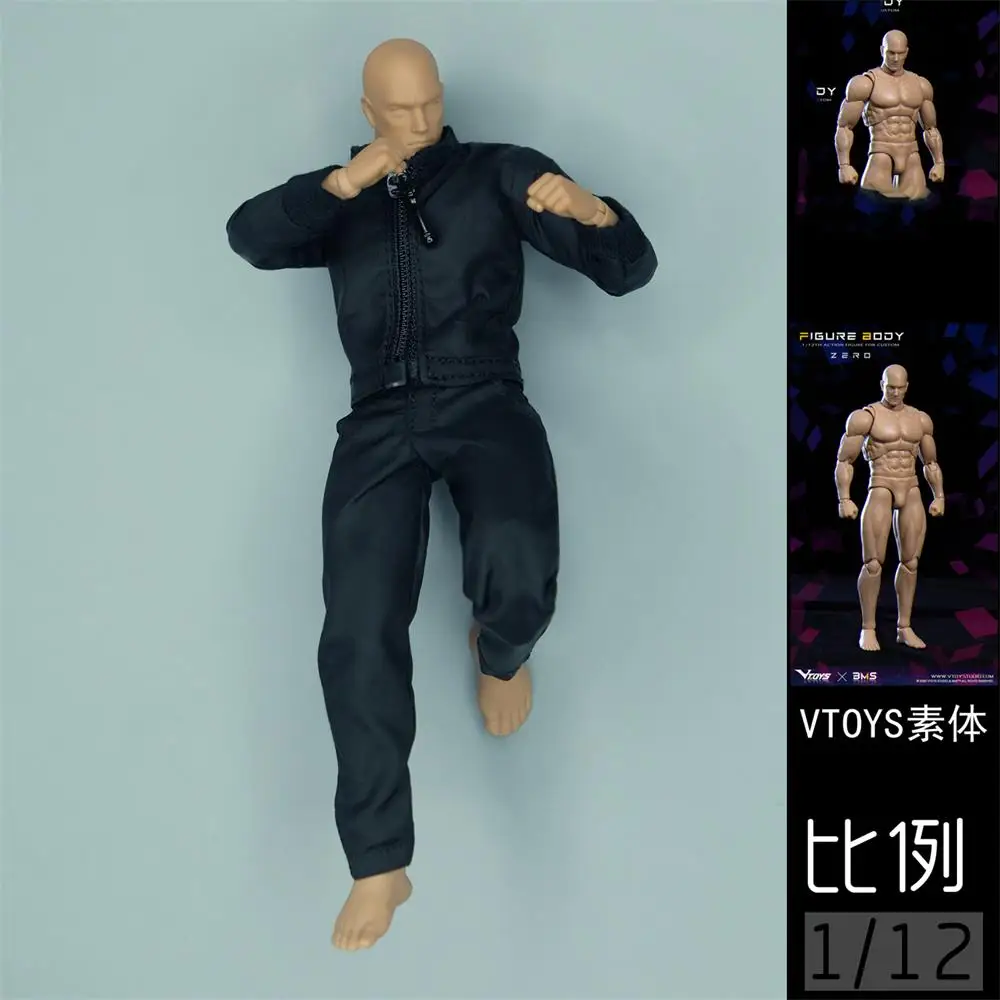 

For Sale 1/12th GWToys G001 Muscle Stronger Flexible Male Movable Body Figures Wearable Jacket Coat Model For Fans DIY Collect