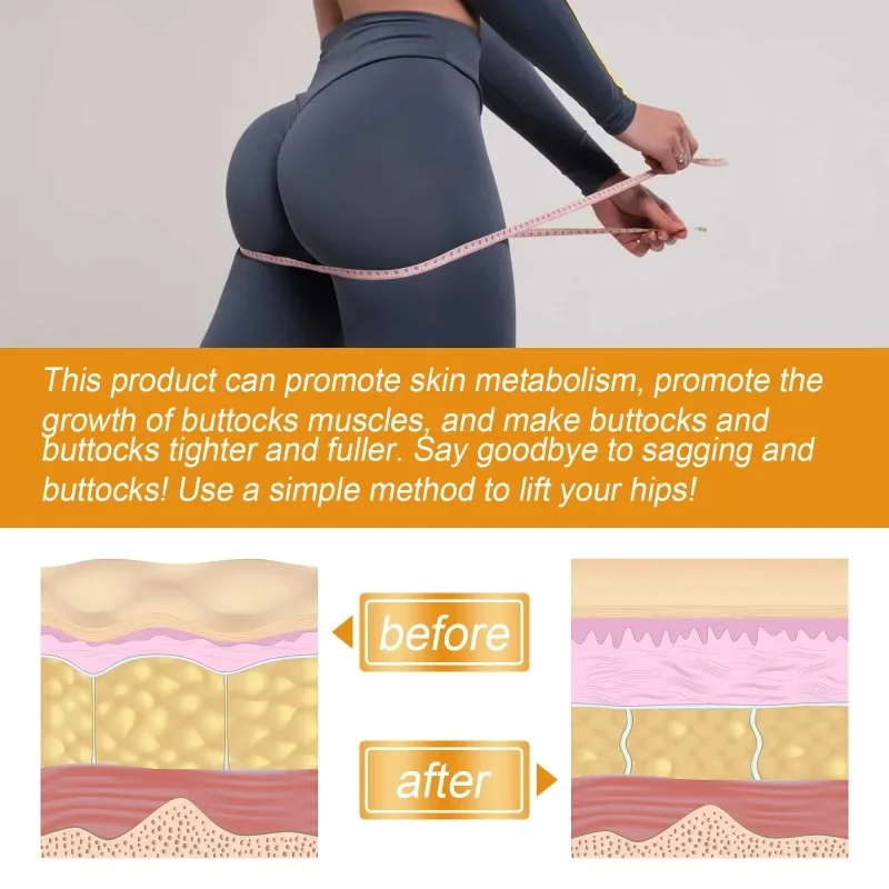 Collagen Butt Lift Patch Tighten The Buttocks To Create Perfect Line and Plump Buttocks Moisturizing Firm Shaping Skin Patch