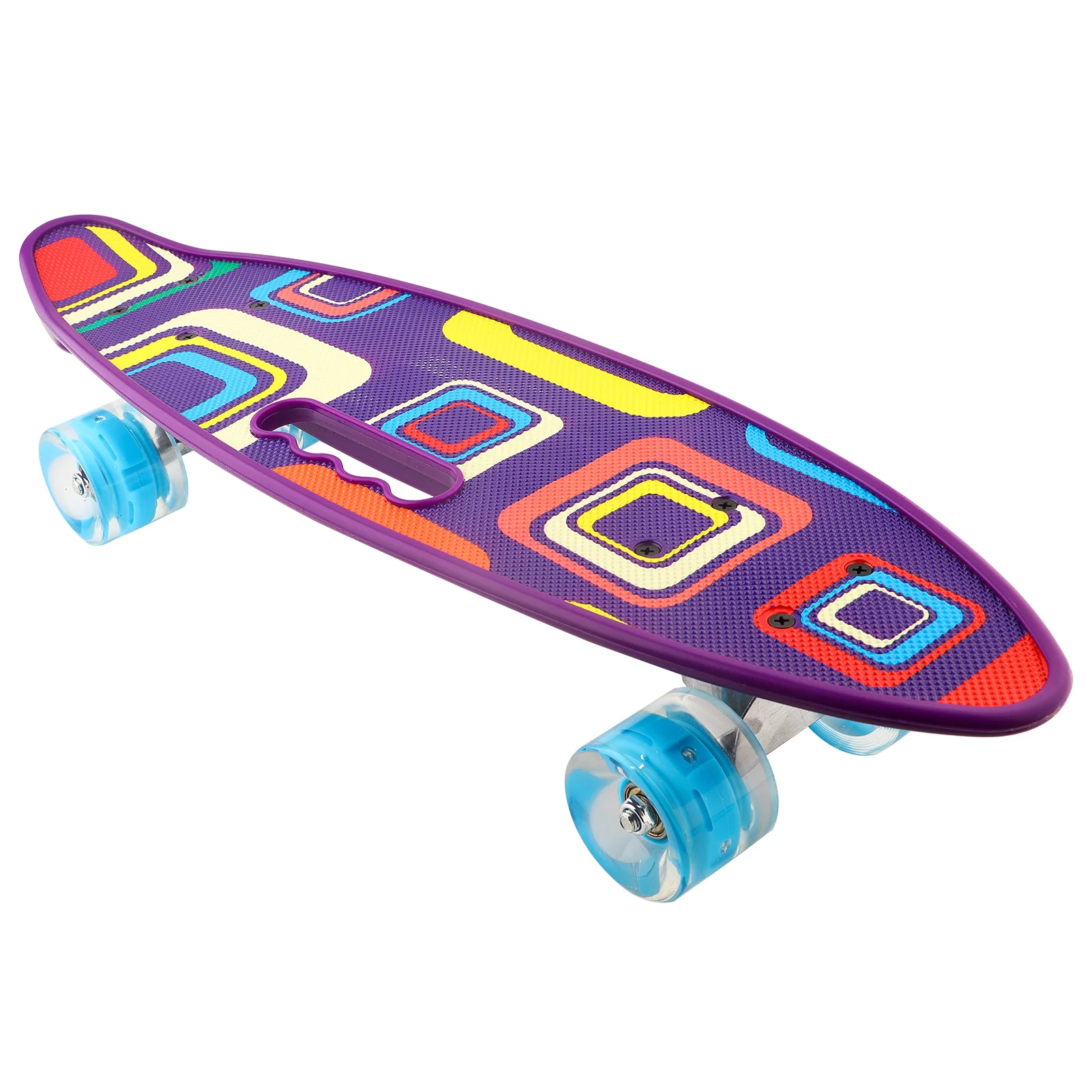 

Four Wheels Skateboard Kid Skateboard Portable Children Skateboard with Four Wear Resistant Flashing Wheels for Kid Beginners
