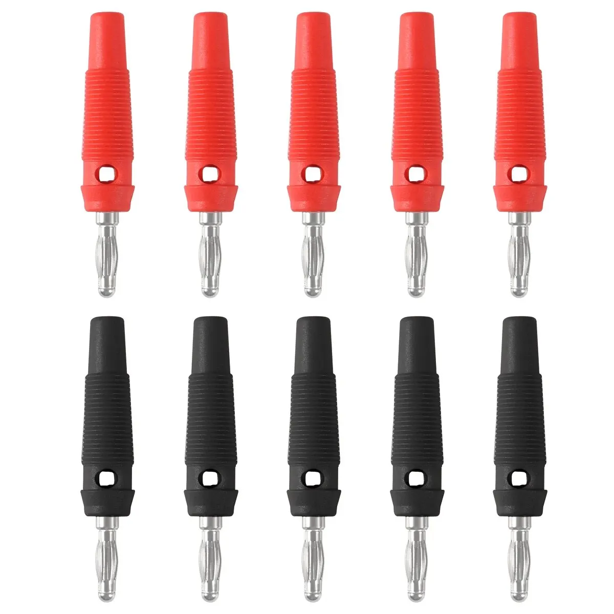 10 sztuk 32A wysoki prąd rodzaj śruby 4mm wtyki bananowe męskie złącze kabel głośnikowy Adapter 4mm wysoki prąd wtyki bananowe