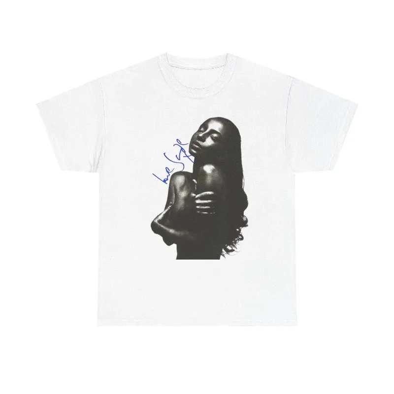 Sade Love Deluxe T-shirt: 90s Retro Album Cover Men's T-shirt Four Seasons New Style Suitable for Both Men and Women