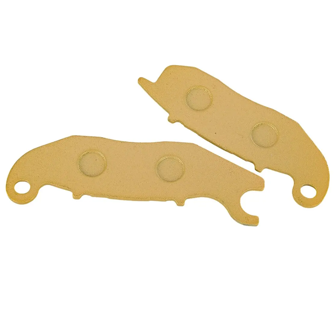 1 Pair Front Brake Pad Champagne Gold Brass Fiber Fit For Honda CBR125R RWB RC RD RF RG RS RT MSX125 D E F G H