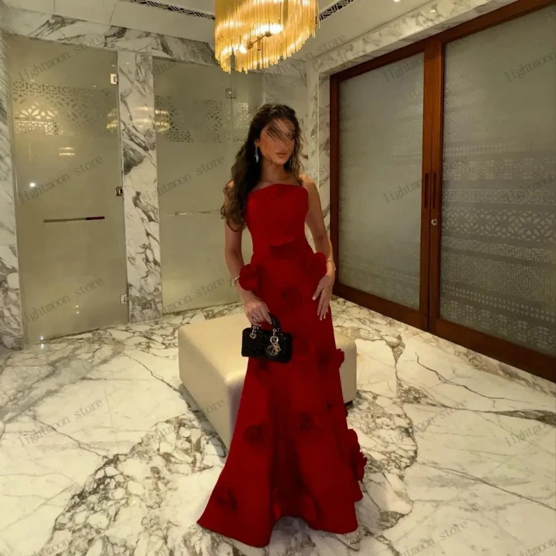 Robes De soirée De luxe robe De bal en Satin Appliques sans manches dos nu Robes pour fête formelle Sexy robes De Gala personnalisé